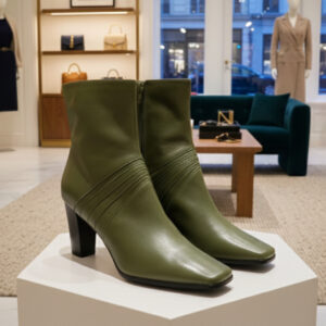 Markon, Botines Color Verde Bosque Numero 39