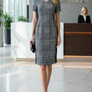 Tu, Vestido Business Chic en Jacquard  Talla 36