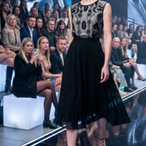 Debenhams Collection,  Elegante Vestido de Gasa Talla 42
