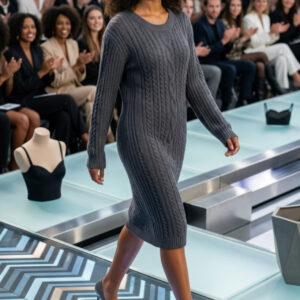 Avenue,Hermoso Vestido de Punto Talla 42