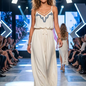 Next, Vestido Estilo Boho Talla 44