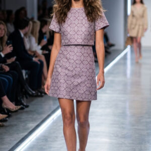 Fashion Union, Vestido Estampado Geométrico Talla 38