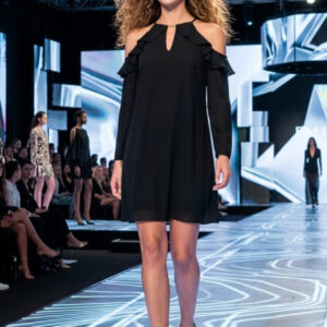 Lipsy London, Elegante Vestido Negro Talla 36