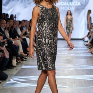 Wallis, Vestido Estampado Abstracto Floral Talla 38