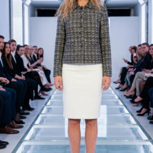 R Edition, Chaqueta Estilo Tweed Talla 36