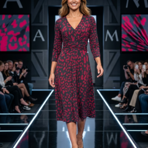 Roman, Vestido Estampado Animal Print Talla 40