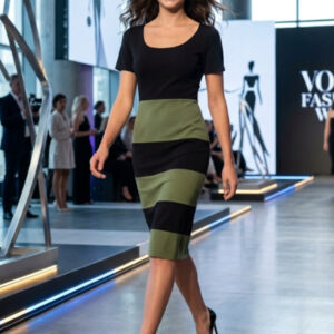 Lady Chic, Elegante Vestido Tipo Tubo Talla XL