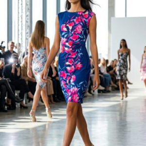 Roman Petite, Elegante Vestido de Cóctel Talla 38