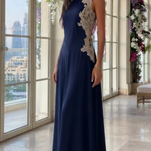 AX Paris, Elegante Vestido Largo de Gala Talla 42