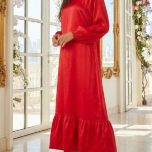 Tu Woman, Vestido Largo de Color Rojo Talla 44