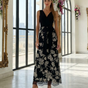 Phases Eight, Vestido Largo de Fiesta Bi Color Talla 38